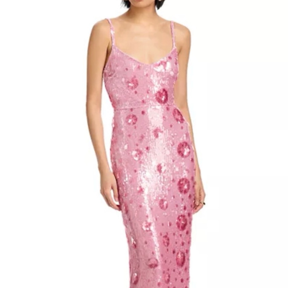 L’AGENCE Karma Sequin Maxi Dress